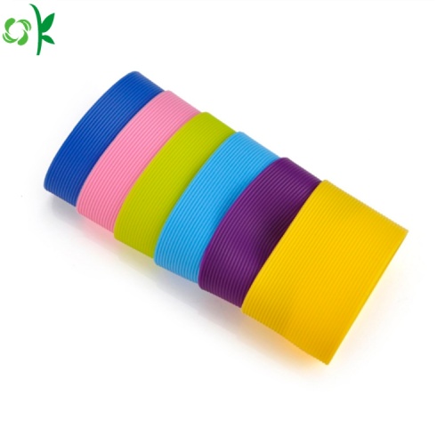 Popular Non-slip Silicone Cup Sleeve for Cup