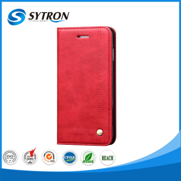 New Fancy Mobile Phone Accessories Genuine Leather with Card-slot Cover Case for Lava iris x1