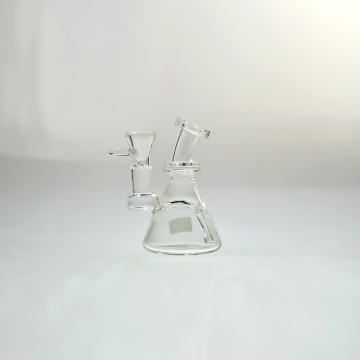 MINI glass water pipe with clear bowl or quartz banger oil dab rigs for smoking