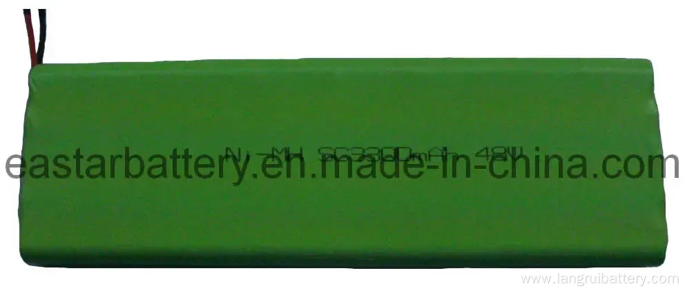 NiMH Battery Pack with 48V 3300mAh