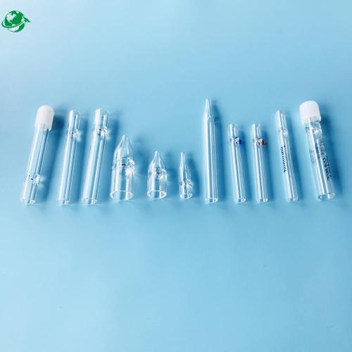 4 Inches Transparent Glass Chillum Pipe Diameter 12mm Cheap Chillum Pipes with silicon lids Factory