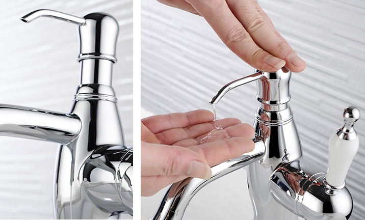 One-hole Single Lever Brass Basin Faucet