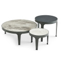New design rock plate coffee table