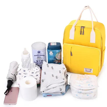 Waterproof Diaper Backpack for Maternity and Travel - Nappy Bags & Mommy Diaper Bags