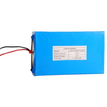 Li-ion Battery with 12V Voltage and 10Ah Current