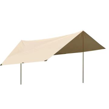Canvas Awning tarp för glampande tält solskydd
