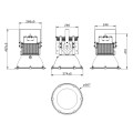 كري 200 واط LED High Bay Light