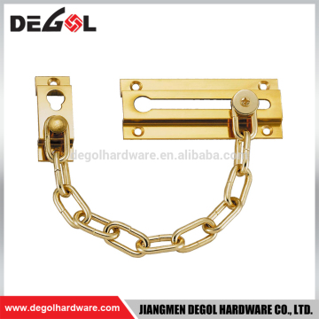 Chain link guard lock door curtain stopper decorative chain door chain bolt brass