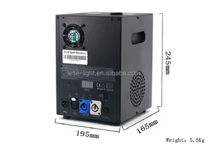 600W Wedding Cold Pyrotechnics Fountain Decoration Equipment - Spark Machine for Christmas Fireworks