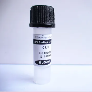 Tube de collection de micro-sang médical de 0,5 ml