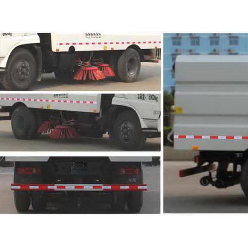 Camion de balayeuse de route de vide de Dongfeng Tianjin 10.7CBM