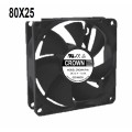 Twin rotation Axail Fan H4 laptop 80x25