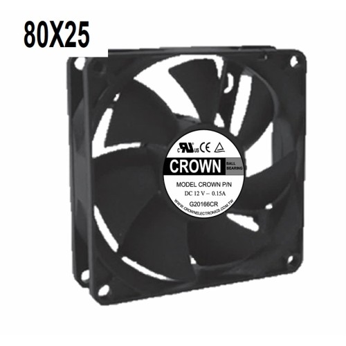 82x25 DC DC enfriamiento del ventilador DC A8 Protección