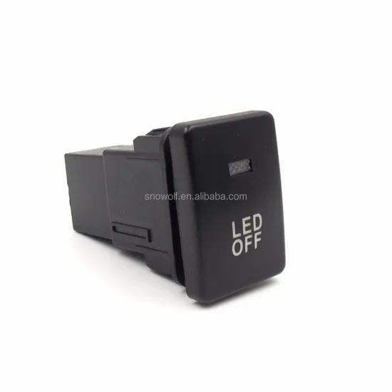 Modified Fog Lamp On/Off Button for Hilux, Camry, and Avensis (32x21mm)