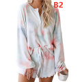 Tie Dye Pyjamas Set 2 Piece PJ Set