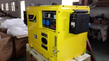 China 5KW Portable Silent Diesel Generator Set for home use