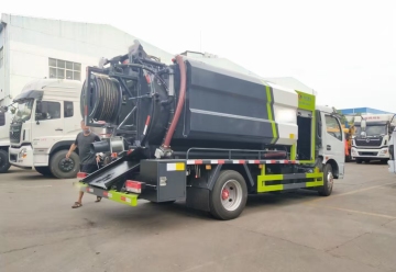 Advanced Sewer Cleaning Dredging Truck