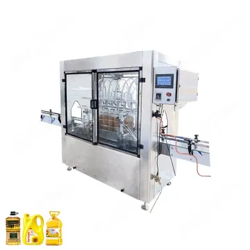 Automatic Flowmeter Dosing Filling Machine for 5L Vegetable Oil Bottles