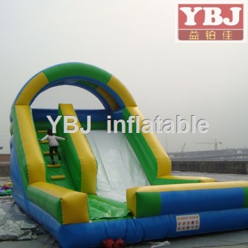 2016 commercial outdoor long inflatable pool water slide
