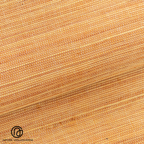 Papel de parede de cânhamo artesanal com gradiente amarelo quente