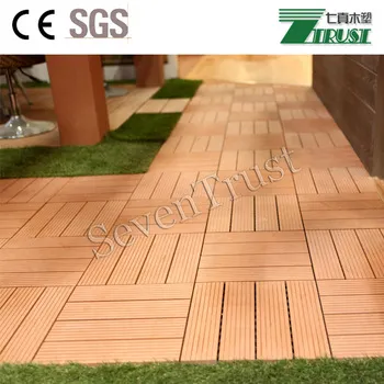 pravacy using WPC DIY Decking portable decking