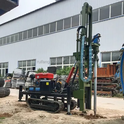 Hard Rock Solar Pile Driver with Big Torque