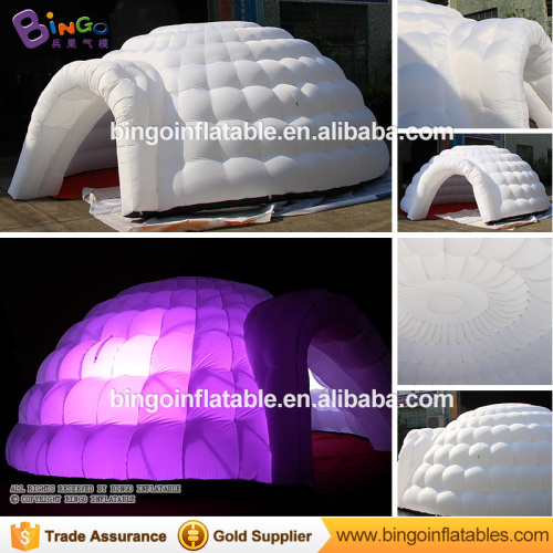 Customized movable ourdoor camping inflatable igloo dome tent