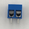 Euro style PCB blue small screw terminal block