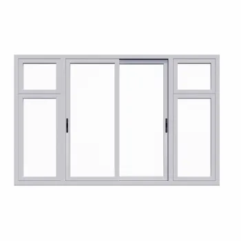 Upward Hurricane Impact UPVC Bi-Fold Double Glass Window