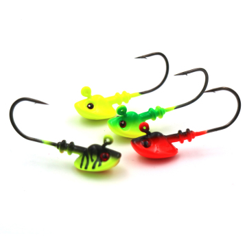 Multicolor Lead Head Hooks Jig Heads 7g-21g Fishing Tackle