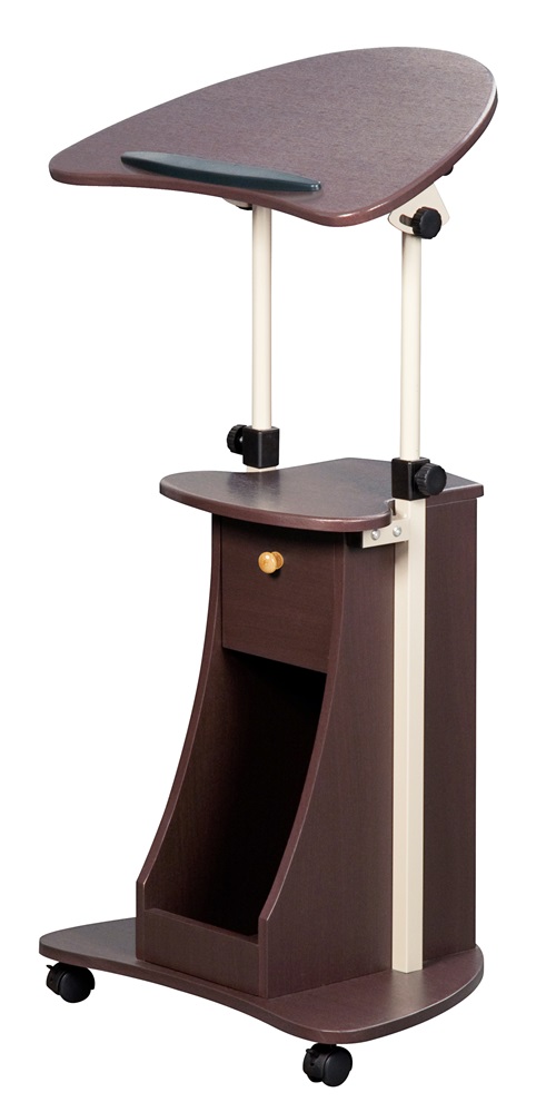 rolling laptop table