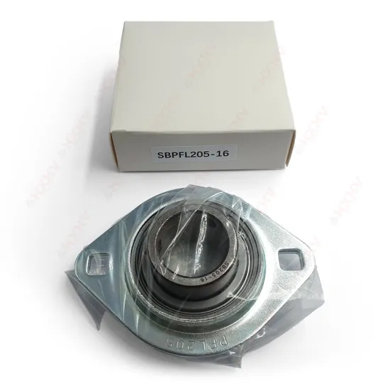 SBPFL205-16 HXHV2 Bolt Flange Chrome Steel Pillow Block Bearing 25.4x95.25x27mm