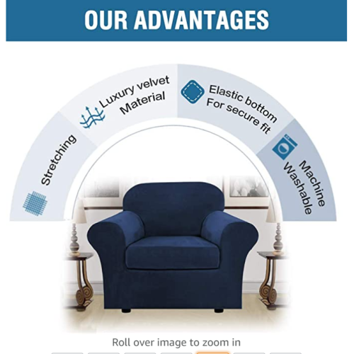 Chair Covers with Arms