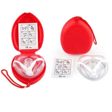 Shield mask mini cpr life key breathing bag valve masks
