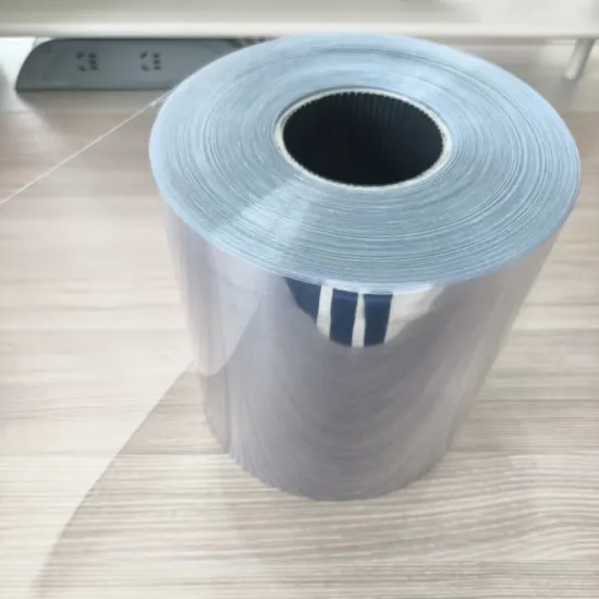 Rigid PVC Transparent Sheet Film for Medical Applications