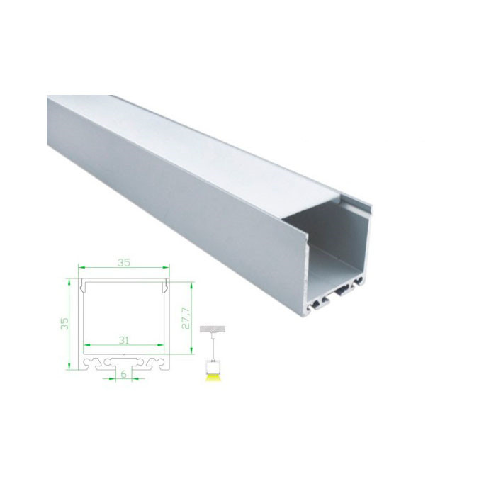 Pendant Mounted Linear Light