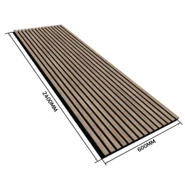 2400x600x21mm Acupanels With PET and Mdf