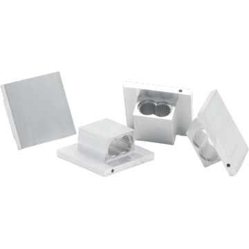 Aluminum alloy T-nut base