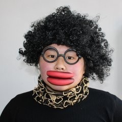 2015 Hot Sales Thick lips Funny sausage mouth Tricky Toys