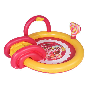 Candy theme inflatable swimming pool inflatable kiddie pools