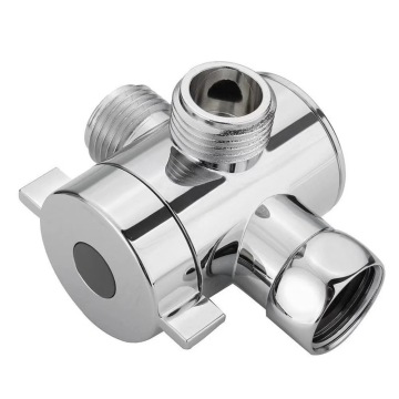 Lizhen-Hwa Eng Three-way T-type Adapter Valve for Toilet Bidet Shower Head