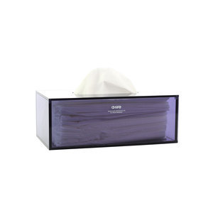 acrylic facial tissue holder box QCY-TB-10