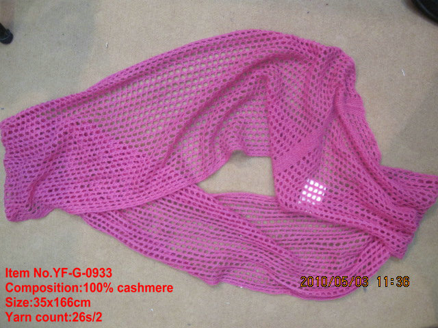 Knitted Scarf Yf G 0933