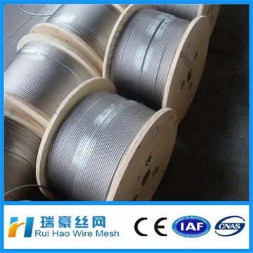 6*24+7FC steel wire rope for fishing