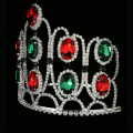 Χριστούγεννα Χρώμα Rhinestone Tiara Βασιλιάς Crown