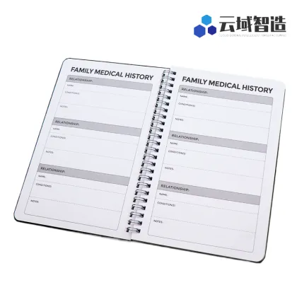 Professional Medical Record Book with Coil Cover