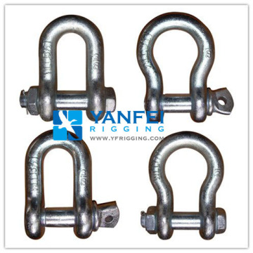 US Type Bolt Anchor Shackle G2130
