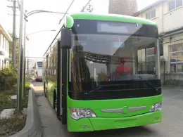 Pure electric bus with new super capacitor