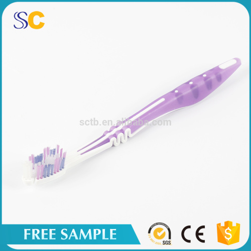 Oral care product level toothbrush