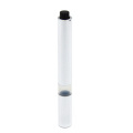 Tubo de brillo labial de moda cosmética personalizada 2 ml de aluminio